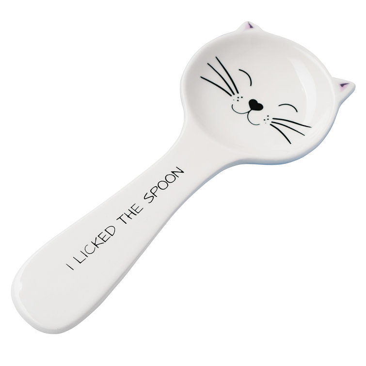 Cat spoon clearance holder